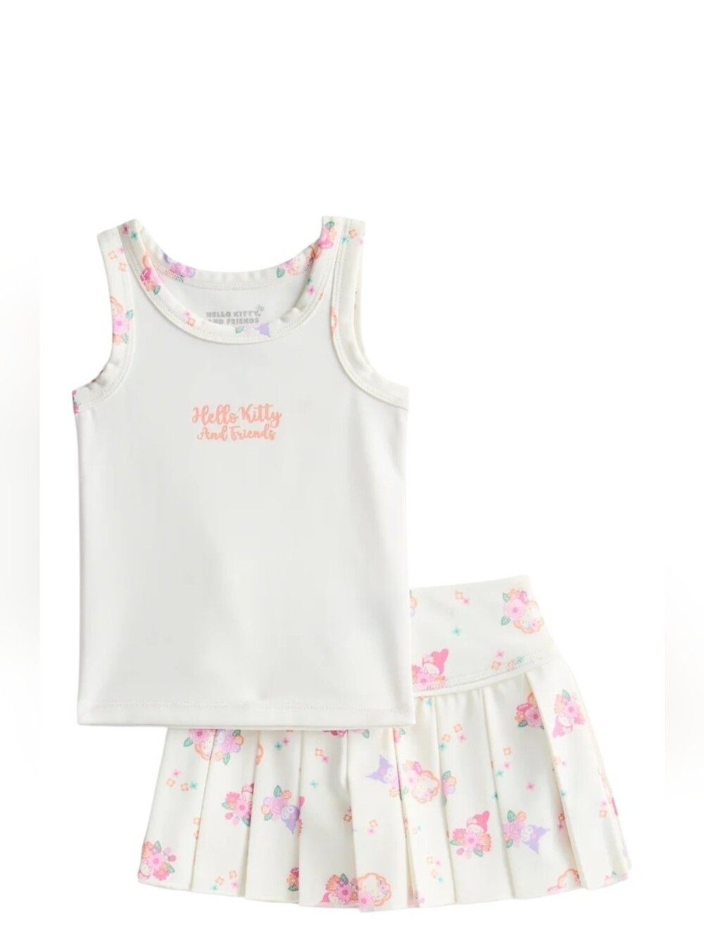 Hello Kitty Active Tank and Pleated Skort Set